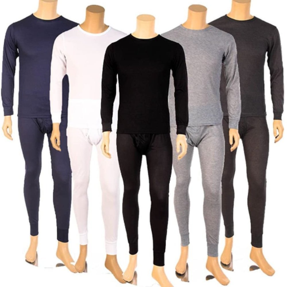 Picopi Thermal Set for men Crew neck Assorted 6 Pk